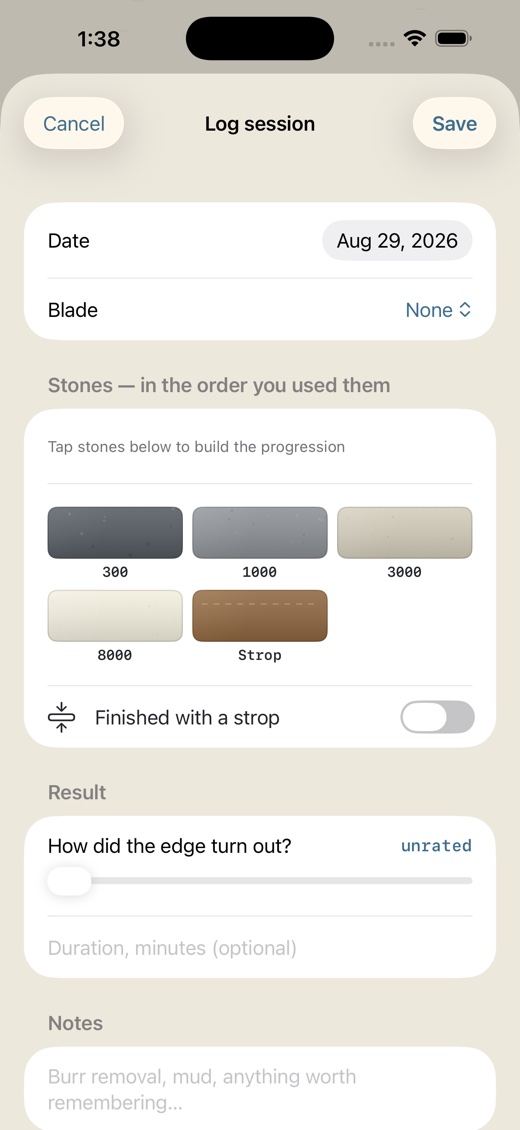 Whetlog for iPhone — insights and reports